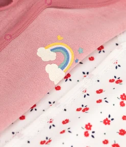 Petit Bateau Schlafanzüge, Strampler*2er-Set Strampler aus Nicki variante 1