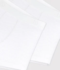 Petit Bateau Unterhosen, Boxershorts*2er-Set weiße Boxershorts für Jungen variante 1