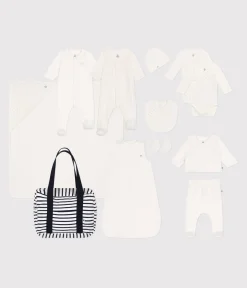 Petit Bateau Newborn*Erstausstattungskoffer mit warmer Babykleidung variante 1