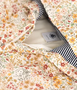 Petit Bateau Jacken, Anoraks*Gemusterter Baby-Schneeanzug weiss AVALANCHE/ MULTICO