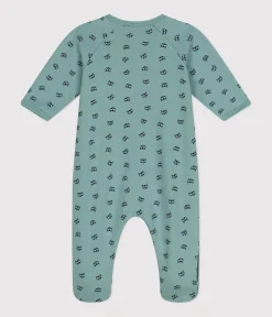 Petit Bateau Schlafanzüge, Strampler|Newborn*Gemusterter Strampler aus Molton PAUL/ MULTICO