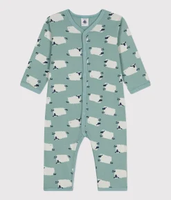 Petit Bateau Schlafanzüge, Strampler*Gemusterter Strampler ohne Füßchen aus Baumwolle PAUL/ MULTICO