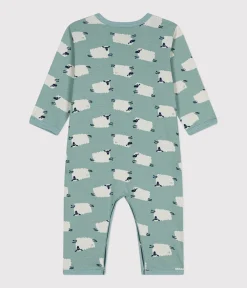 Petit Bateau Schlafanzüge, Strampler*Gemusterter Strampler ohne Füßchen aus Baumwolle PAUL/ MULTICO