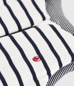 Petit Bateau Schlafsäcke, Decken|Newborn*Gestreifter Babyschlafsack aus Baumwolle TOG-Wert 2 weiss MARSHMALLOW/blau SMOKING