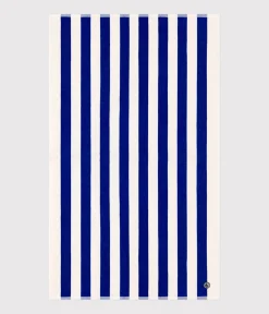 Petit Bateau Herren|Accessoires*GESTREIFTES FROTTEE-STRANDTUCH variante 1