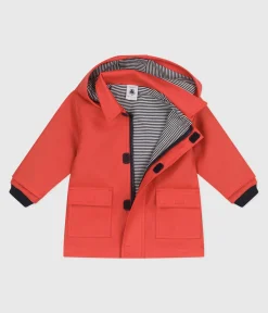 Petit Bateau Jacken, Anoraks*Ikonische Baby-Regenjacke aus wasserabweisendem Stoff SPICY