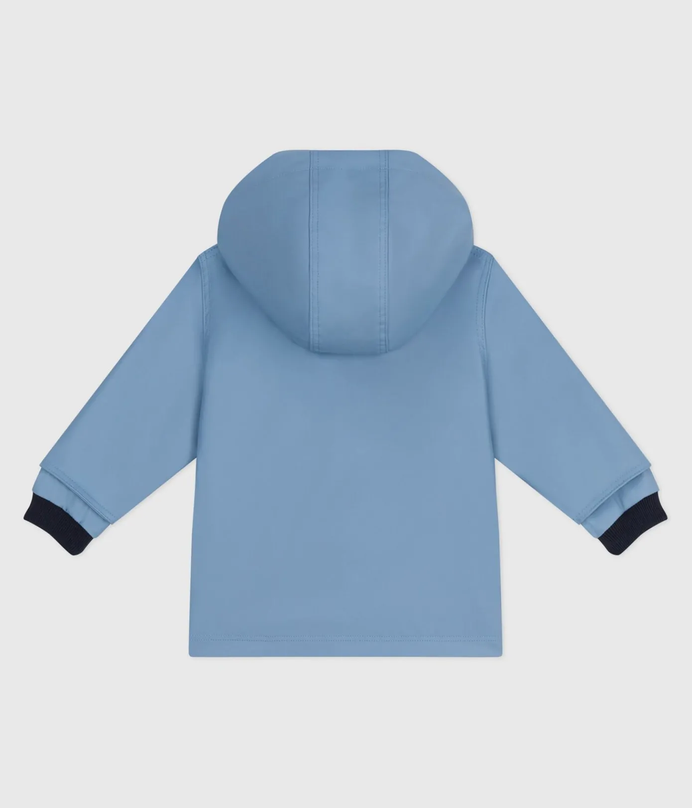 Petit Bateau Jacken, Anoraks*Ikonische einfarbige Baby-Regenjacke ADRIATIC