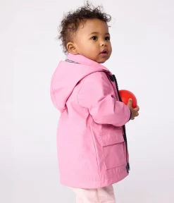 Petit Bateau Jacken, Anoraks*Ikonische einfarbige Baby-Regenjacke BOUDOIR