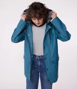 Petit Bateau Herren|Jacken, Mäntel*Ikonische Regenjacke Damen/Herren grün DRAGONFLY