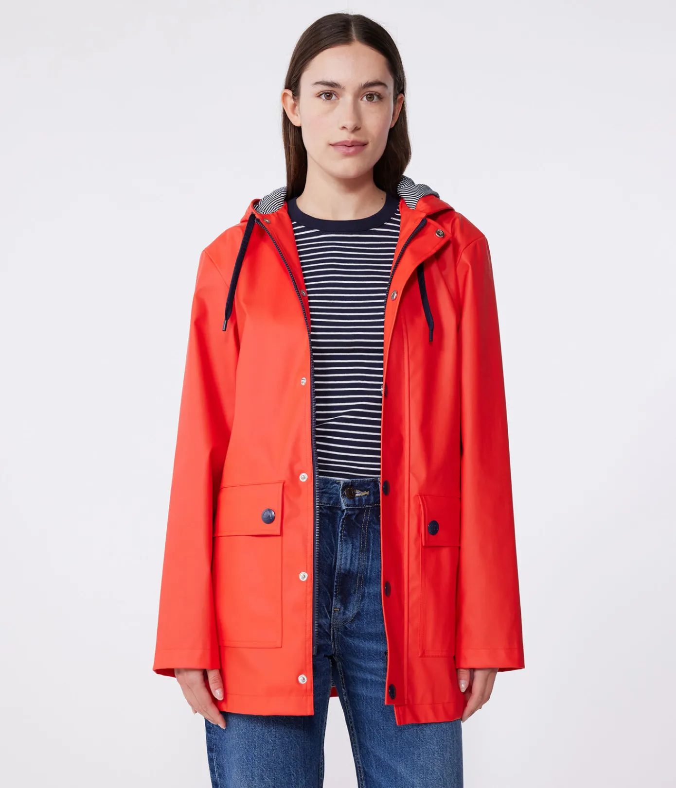 Petit Bateau Herren|Jacken, Mäntel*Ikonische Regenjacke Damen/Herren SPICY