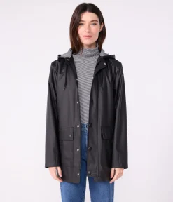 Petit Bateau Herren|Jacken, Mäntel*Ikonische Regenjacke Damen/Herren schwarz NOIR