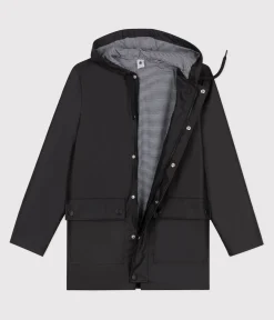 Petit Bateau Herren|Jacken, Mäntel*Ikonische Regenjacke Damen/Herren schwarz NOIR