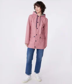 Petit Bateau Herren|Jacken, Mäntel*Ikonische Regenjacke für Damen und Herren rosa ROSEWOOD