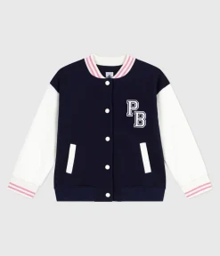 Petit Bateau Mäntel, Jacken, Regenjacken*Kinder College-Jacke aus einfarbiger Baumwolle SOIR