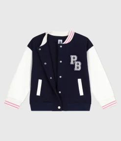 Petit Bateau Mäntel, Jacken, Regenjacken*Kinder College-Jacke aus einfarbiger Baumwolle SOIR