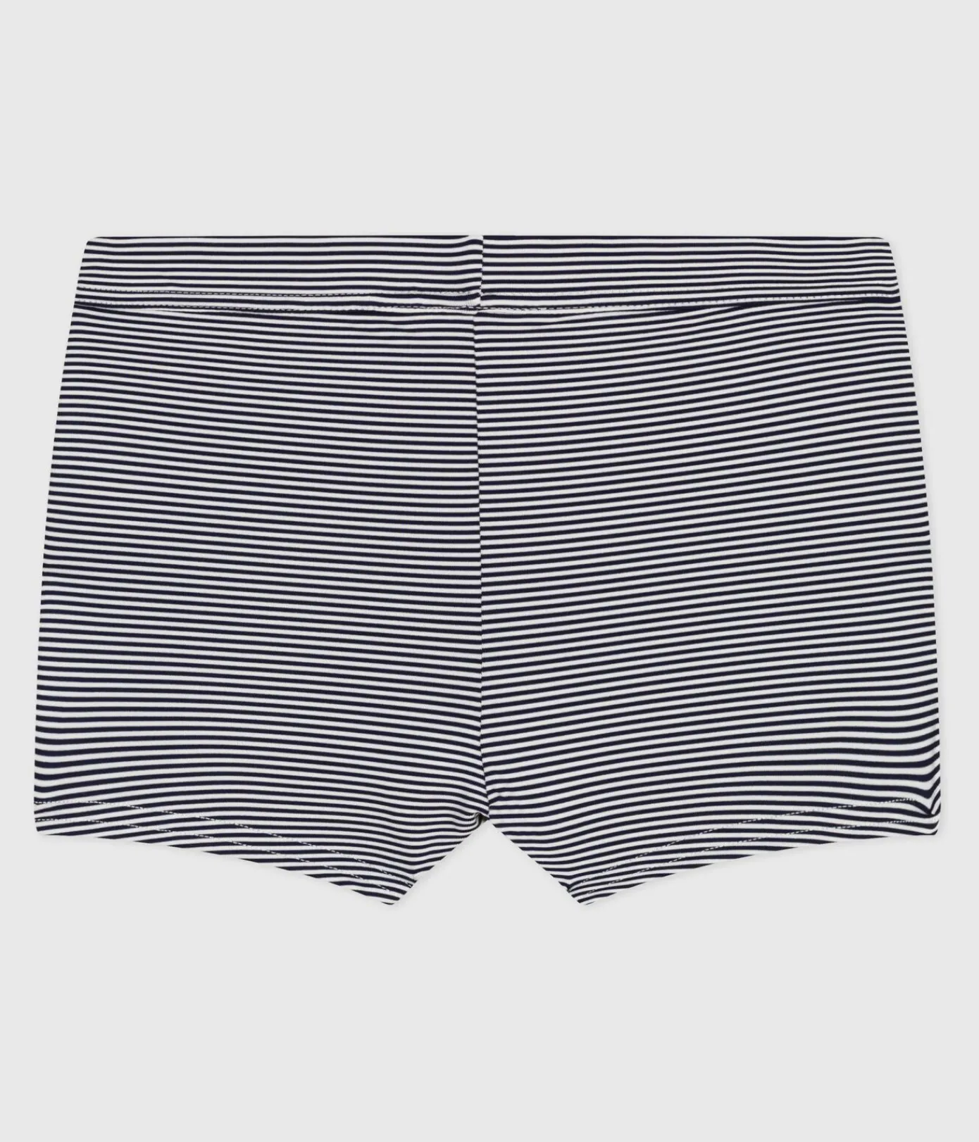 Petit Bateau Bademode, Uv-Kleidung*Kinder-Badehose für Jungen blau MEDIEVAL/weiss MARSHMALLOW