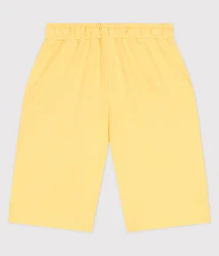 Petit Bateau Shorts, Jeans, Hosen*Kinder-Bermudashorts aus Baumwolle gelb ORGE