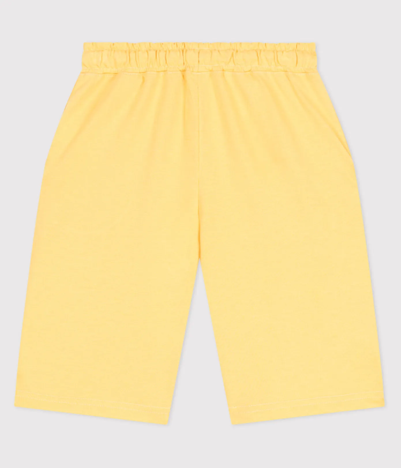 Petit Bateau Shorts, Jeans, Hosen*Kinder-Bermudashorts aus Baumwolle gelb ORGE