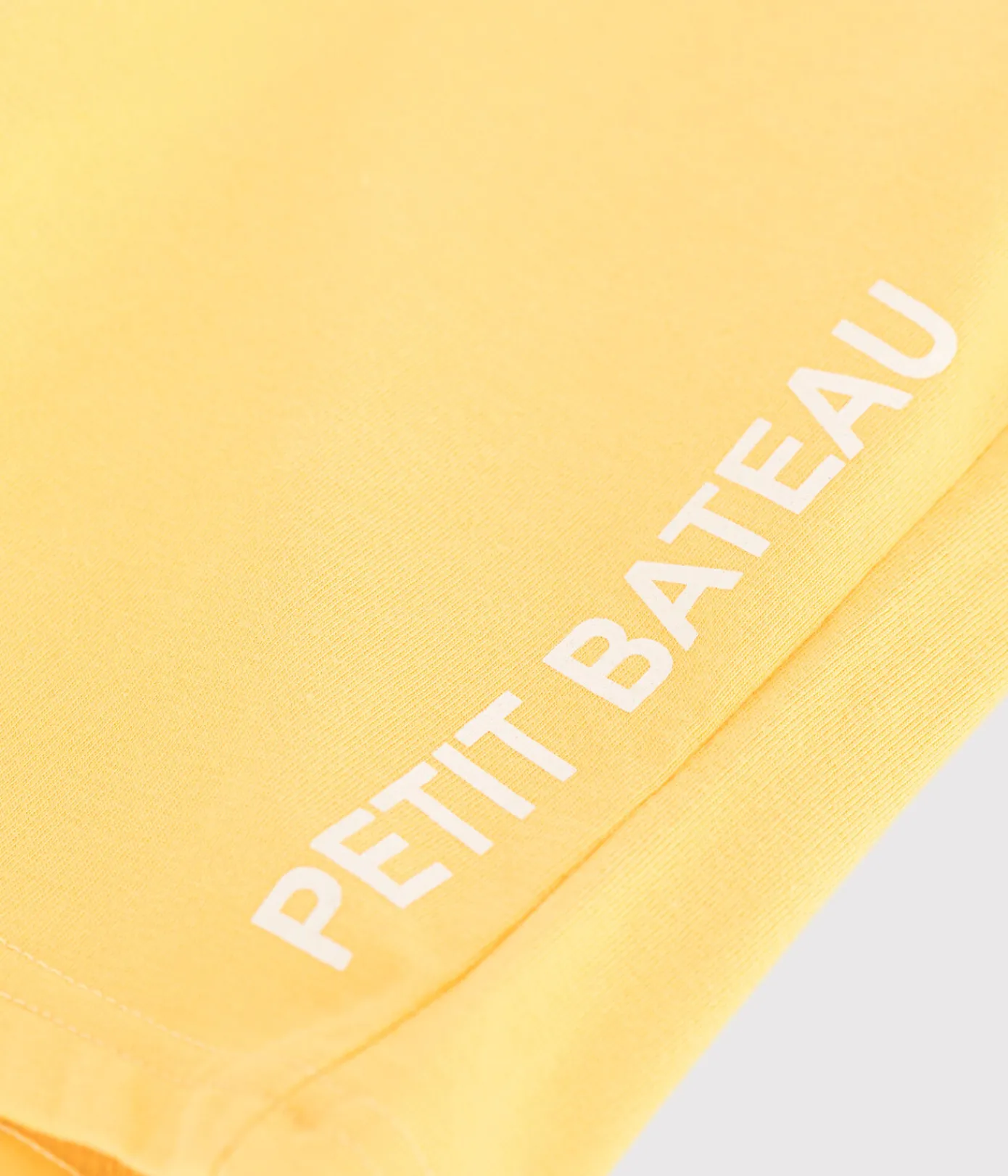 Petit Bateau Shorts, Jeans, Hosen*Kinder-Bermudashorts aus Baumwolle gelb ORGE