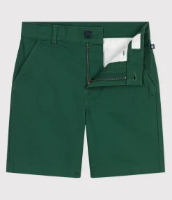 Petit Bateau Shorts, Jeans, Hosen*Kinder-Bermudashorts aus einfarbigem Serge WILLOW