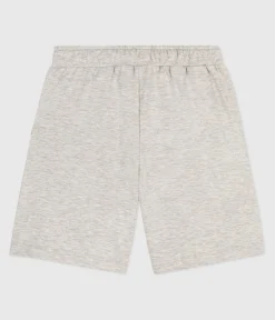 Petit Bateau Shorts, Jeans, Hosen*Kinder-Bermudashorts aus einfarbiger Baumwolle grau BELUGA CHINE