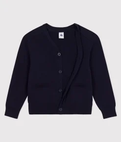 Petit Bateau Sweatshirts, Pullover, Cardigans*Kinder-Cardigan aus Baumwolle für Jungen blau SMOKING