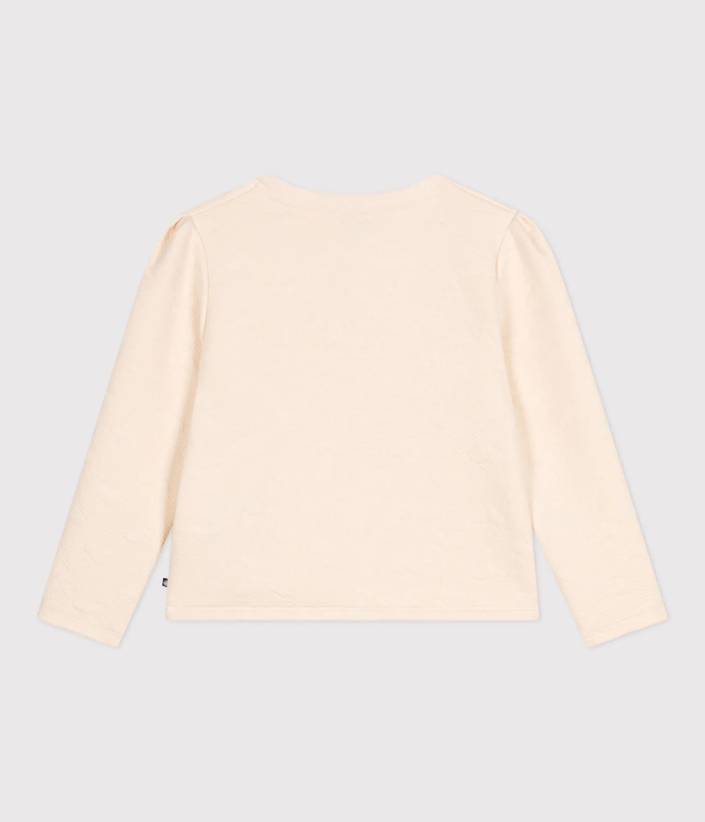 Petit Bateau Sweatshirts, Pullover, Cardigans*Kinder-Cardigan aus Doppeljersey für Mädchen naturfarben AVALANCHE
