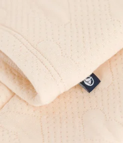 Petit Bateau Sweatshirts, Pullover, Cardigans*Kinder-Cardigan aus Doppeljersey für Mädchen naturfarben AVALANCHE