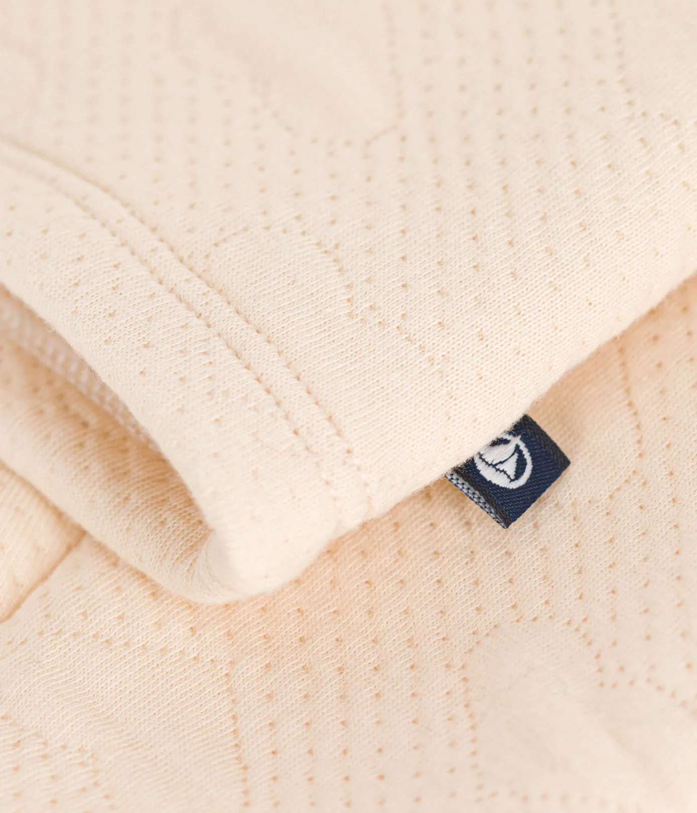 Petit Bateau Sweatshirts, Pullover, Cardigans*Kinder-Cardigan aus Doppeljersey für Mädchen naturfarben AVALANCHE