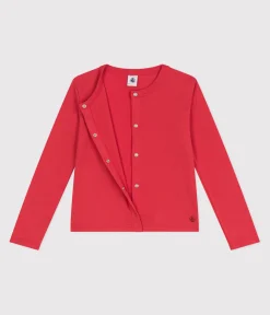 Petit Bateau Sweatshirts, Pullover, Cardigans*Kinder-Cardigan aus einfarbiger Baumwolle SPI