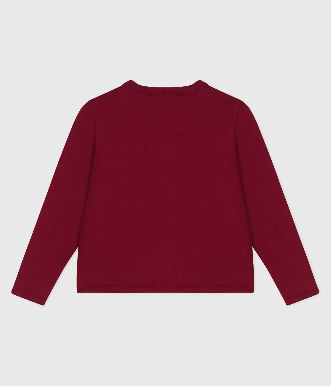 Petit Bateau Sweatshirts, Pullover, Cardigans*Kinder-Cardigan aus Molton für Mädchen AMARANTE