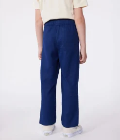 Petit Bateau Shorts, Jeans, Hosen*Kinder-Hose aus Baumwolle blau MEDIEVAL