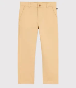 Petit Bateau Shorts, Jeans, Hosen*Kinder-Hose aus Chino für Jungen beige FACILE