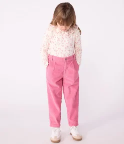 Petit Bateau Shorts, Hosen, Leggings*Kinder-Hose aus einfarbigem Fein-Cord BOUDOIR