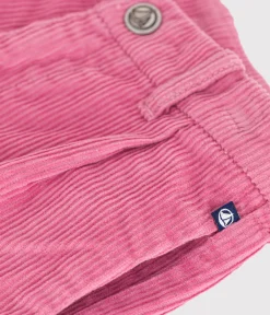 Petit Bateau Shorts, Hosen, Leggings*Kinder-Hose aus einfarbigem Fein-Cord BOUDOIR