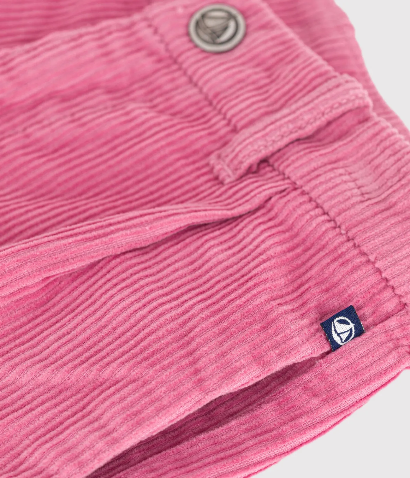 Petit Bateau Shorts, Hosen, Leggings*Kinder-Hose aus einfarbigem Fein-Cord BOUDOIR