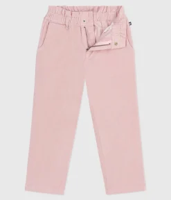 Petit Bateau Shorts, Hosen, Leggings*Kinder-Hose aus einfarbigem Fein-Cord rosa JOLI