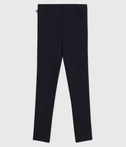 Petit Bateau Shorts, Hosen, Leggings*Kinder-Hose im Leggings-Stil aus Molton blau SMOKING