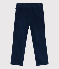 Petit Bateau Shorts, Jeans, Hosen*Kinder-Hose mit geradem Schnitt aus Fein-Cord für Jungen CREPUSCULE