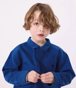 Petit Bateau Mäntel, Jacken, Regenjacken*Kinder-Jacke aus Denim für Jungen blau INCOGNITO