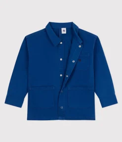 Petit Bateau Mäntel, Jacken, Regenjacken*Kinder-Jacke aus Denim für Jungen blau INCOGNITO