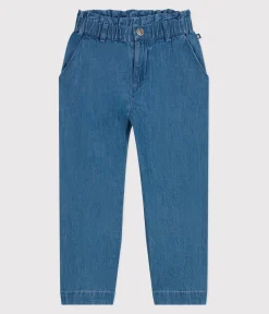 Petit Bateau Shorts, Hosen, Leggings*Kinder-Jeanshose blau DENIM CLAIR