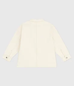 Petit Bateau Mäntel, Jacken, Regenjacken*Kinder-Jeansjacke einfarbig naturfarben MILK
