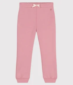 Petit Bateau Shorts, Hosen, Leggings*Kinder-Jogginghose aus einfarbiger Baumwolle rosa CHARME