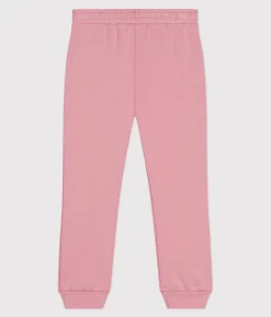 Petit Bateau Shorts, Hosen, Leggings*Kinder-Jogginghose aus einfarbiger Baumwolle rosa CHARME
