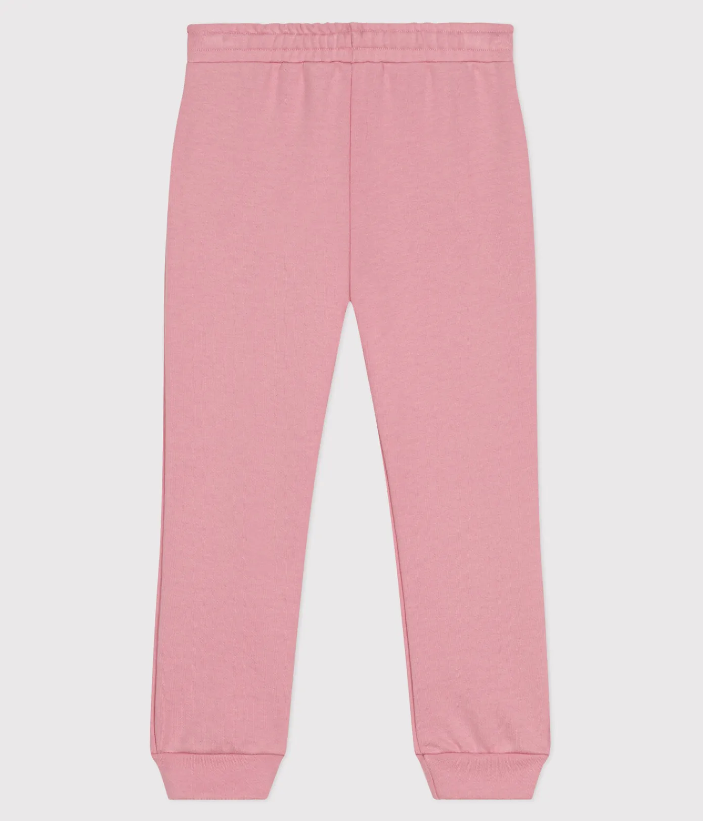 Petit Bateau Shorts, Hosen, Leggings*Kinder-Jogginghose aus einfarbiger Baumwolle rosa CHARME