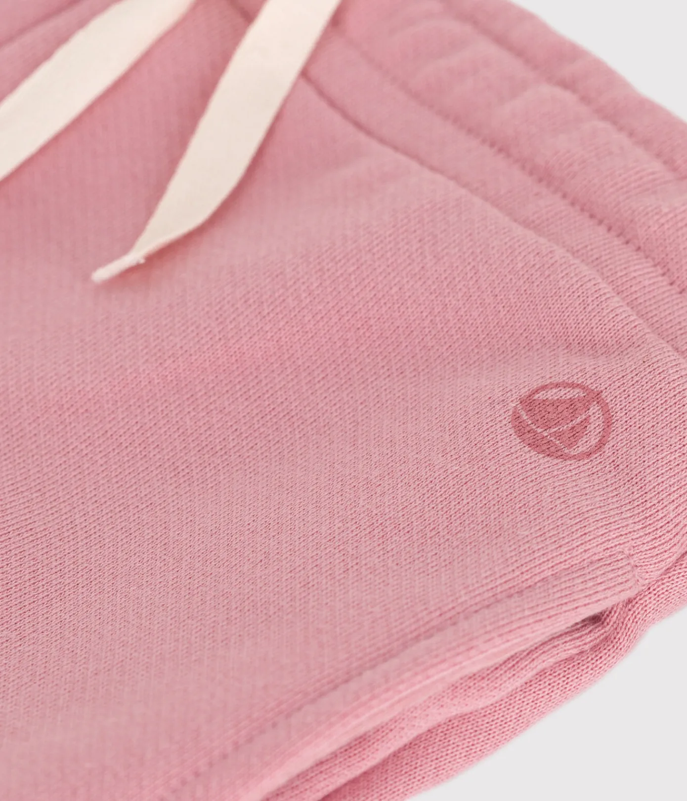 Petit Bateau Shorts, Hosen, Leggings*Kinder-Jogginghose aus einfarbiger Baumwolle rosa CHARME
