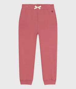 Petit Bateau Shorts, Hosen, Leggings*Kinder-Jogginghose aus Molton für Mädchen rosa ROSEWOOD