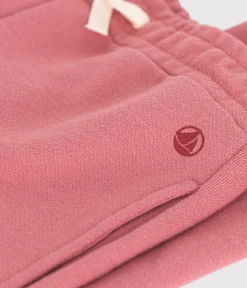Petit Bateau Shorts, Hosen, Leggings*Kinder-Jogginghose aus Molton für Mädchen rosa ROSEWOOD