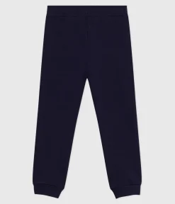 Petit Bateau Shorts, Hosen, Leggings*Kinder-Jogginghose aus Molton für Mädchen blau SMOKING